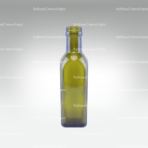 Бутылка 0,100 (25)"MARASCA" оливковая стекло оптом и по оптовым ценам в Краснодаре