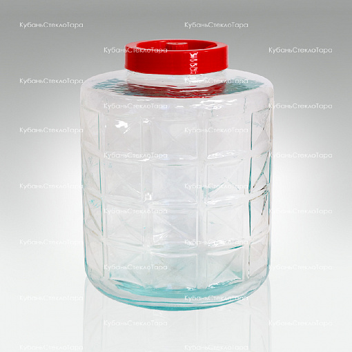 Бутыль (банка) стеклянный GL-70/22 л оптом и по оптовым ценам в Краснодаре