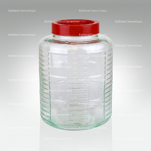 Бутыль (банка) стеклянный GL-70/15 л НЗСС оптом и по оптовым ценам в Краснодаре