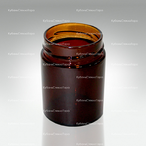 Стеклобанка 0,250 ТВИСТ (66) Deep Ровная (коричневая) банка стеклянная КСТ оптом и по оптовым ценам в Краснодаре