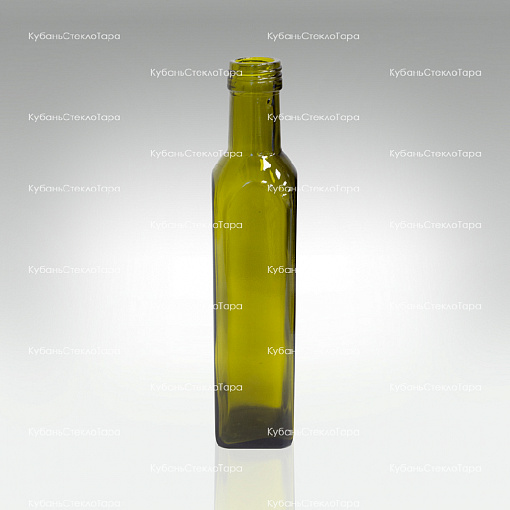 Бутылка 0,250  (31,5)"MARASCA" оливковая стекло оптом и по оптовым ценам в Краснодаре