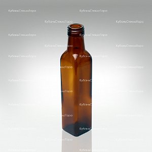 Бутылка 0,250  "MARASCA" коричневая (31,5) стекло оптом и по оптовым ценам в Краснодаре