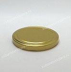 100 Крышка метал."Твист" (Золотая - П)