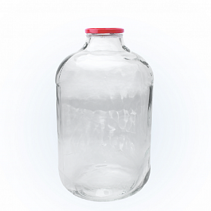 Бутыль  20,0 л стеклянный с крышкой оптом и по оптовым ценам в Краснодаре