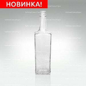 Бутылка 0,500 Агат (28) Винт стекло оптом и по оптовым ценам в Краснодаре