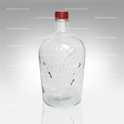 Винная бутылка 3 л (38) стекло с крышкой оптом и по оптовым ценам в Краснодаре