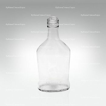 Бутылка 0,250 л "Фляжка"  (28)  оптом и по оптовым ценам в Краснодаре