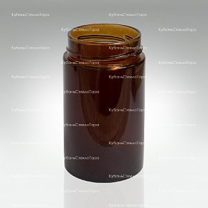 Стеклобанка 0,350 ТВИСТ (66) Deep (коричневая) банка стеклянная КСТ оптом и по оптовым ценам в Краснодаре