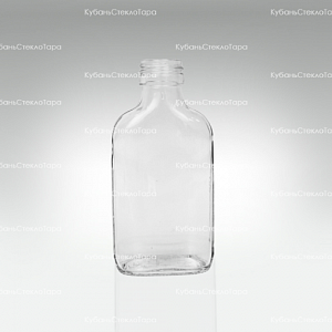 Бутылка 0,250 л "Фляжка" (28) стекло оптом и по оптовым ценам в Краснодаре