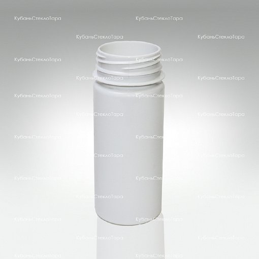 Флакон ПЭТ 0,100 (40) цилиндр белый оптом и по оптовым ценам в Краснодаре