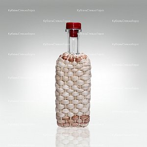 Бутылка 0,500 л. «Хуторок» (Оплетенная) стекло оптом и по оптовым ценам в Краснодаре