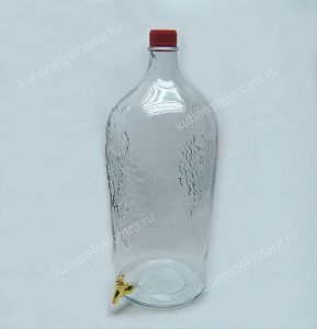 Бутыль 7,0 л "Симон" с краником  оптом и по оптовым ценам в Краснодаре