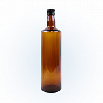 Бутылка 1,0 л (31,5)"ДОРИКА" коричневое стекло