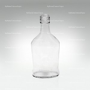 Бутылка 0,250 л "Фляжка"(28) стекло оптом и по оптовым ценам в Краснодаре