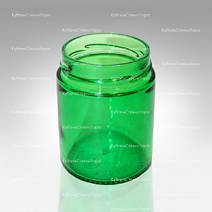 Стеклобанка 0,250 ТВИСТ (66) Дип Ровная (зеленая) банка стеклянная оптом и по оптовым ценам в Краснодаре